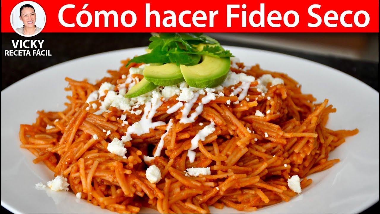 FIDEO SECO | Vicky Receta Facil
