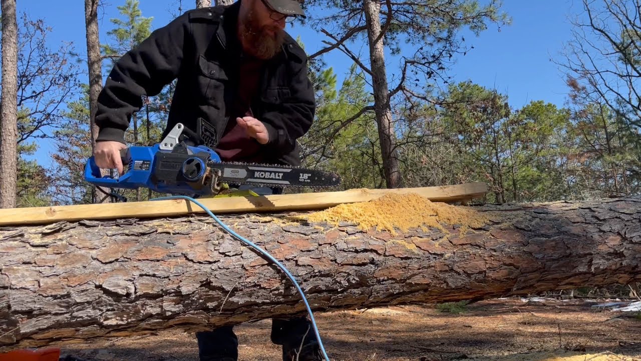 Episode 15 - Trying Out New 18 in Kobalt Electric Chainsaw