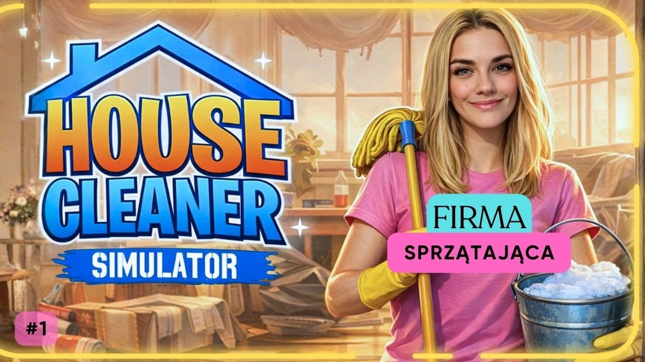 FIRMA SPRZĄTAJĄCA !🧹 House Cleaner Simulator #1