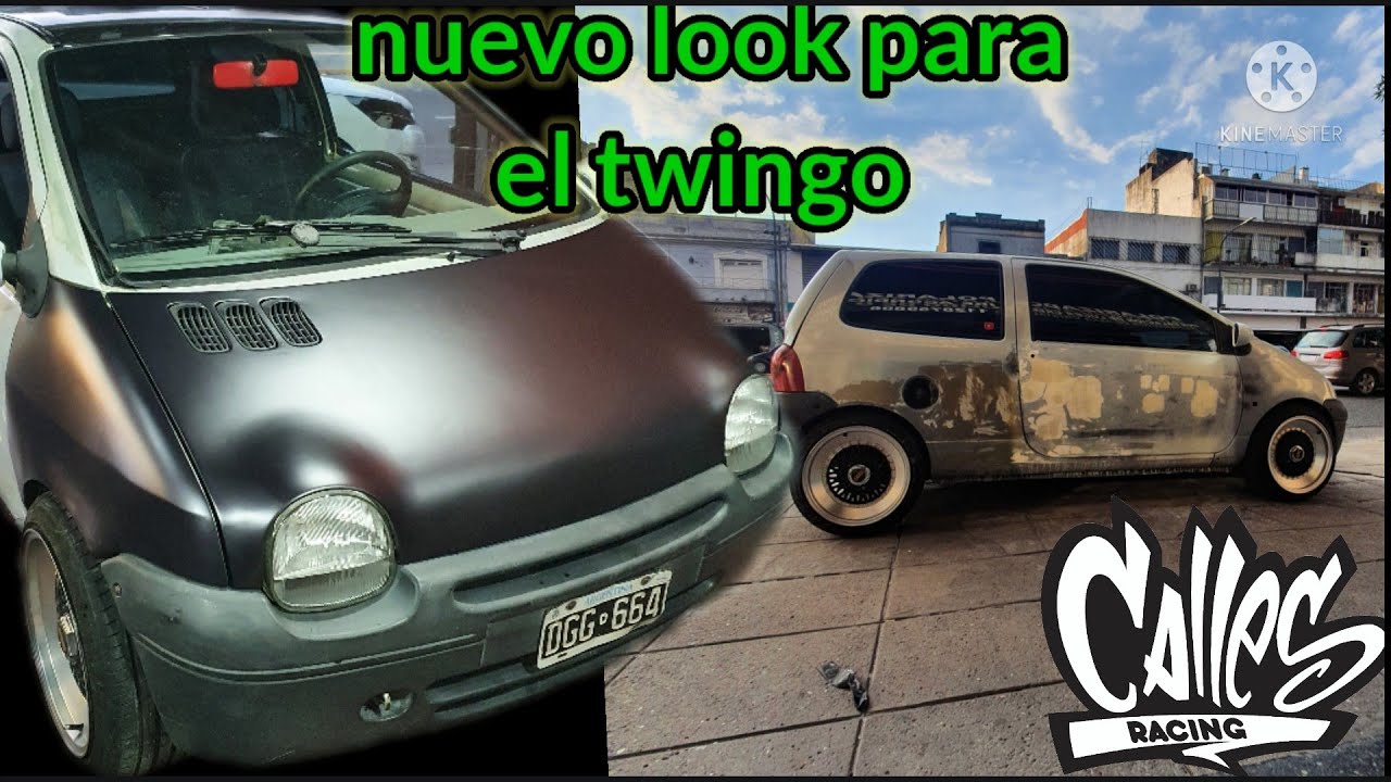 Готовим, обтягиваем Twingo. Новый облик. #гоночныеулицы