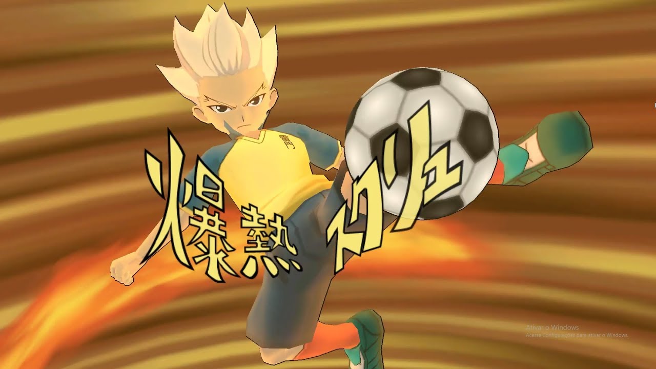 Inazuma Eleven GO Strikers 2013 Yellow Team vs White Team