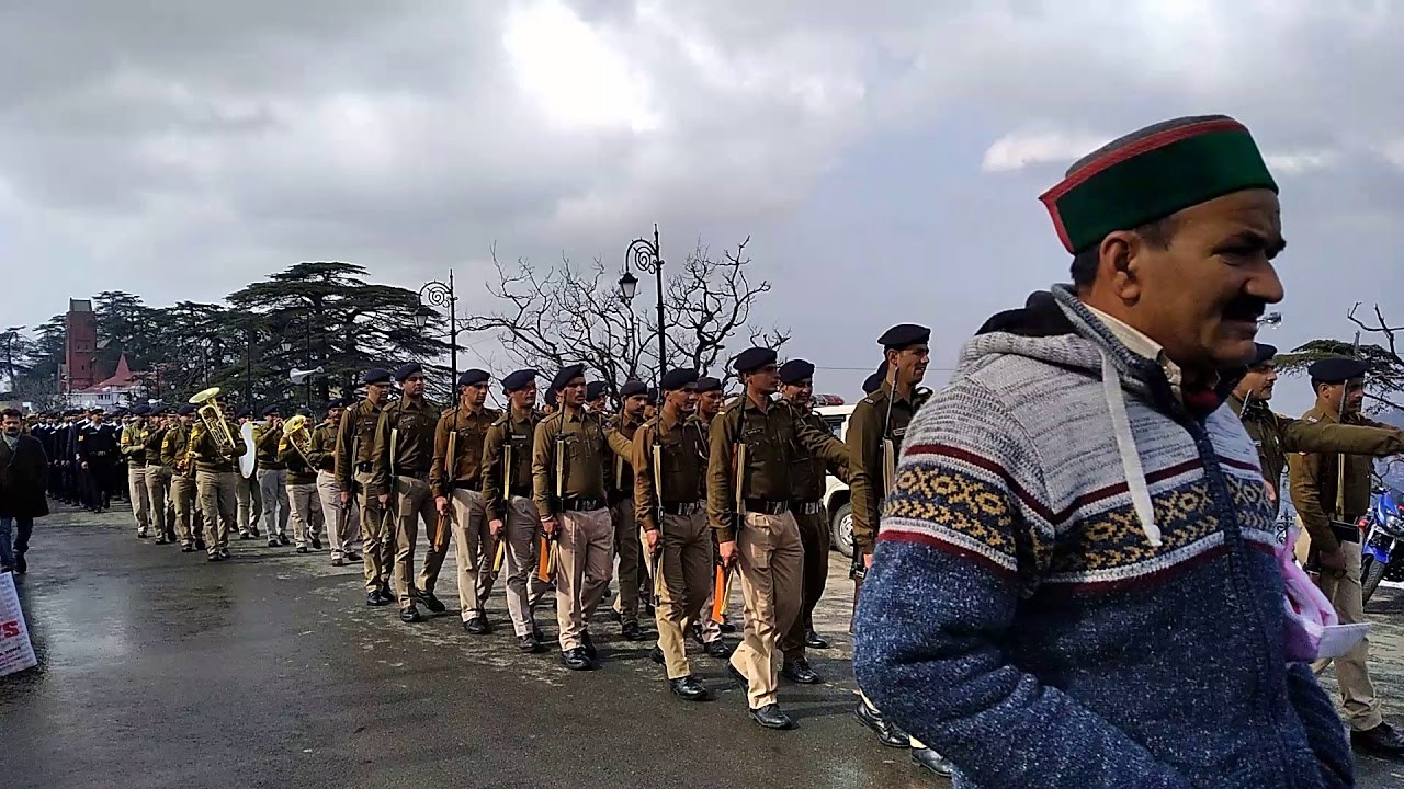 Republic Day Rehersal Himachal Pradesh