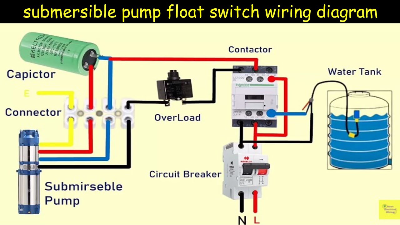 Submersible Pump Float Switch Wiring Diagram