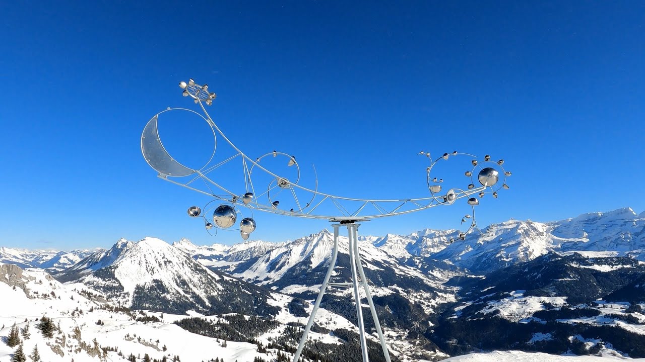 [5K] Skiing Leysin, Blue Route Top to Bottom, Vaud Switzerland, GoPro HERO9 Hypersmooth-3.0 GPS