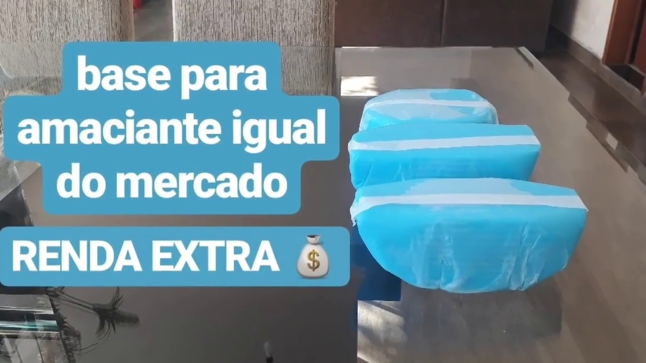 FAÇA BASE PARA AMACIANTE IGUAL DO MERCADO!!! RECEITA DO NOSSO ABENÇOADO PAULO ADRIANO!!!