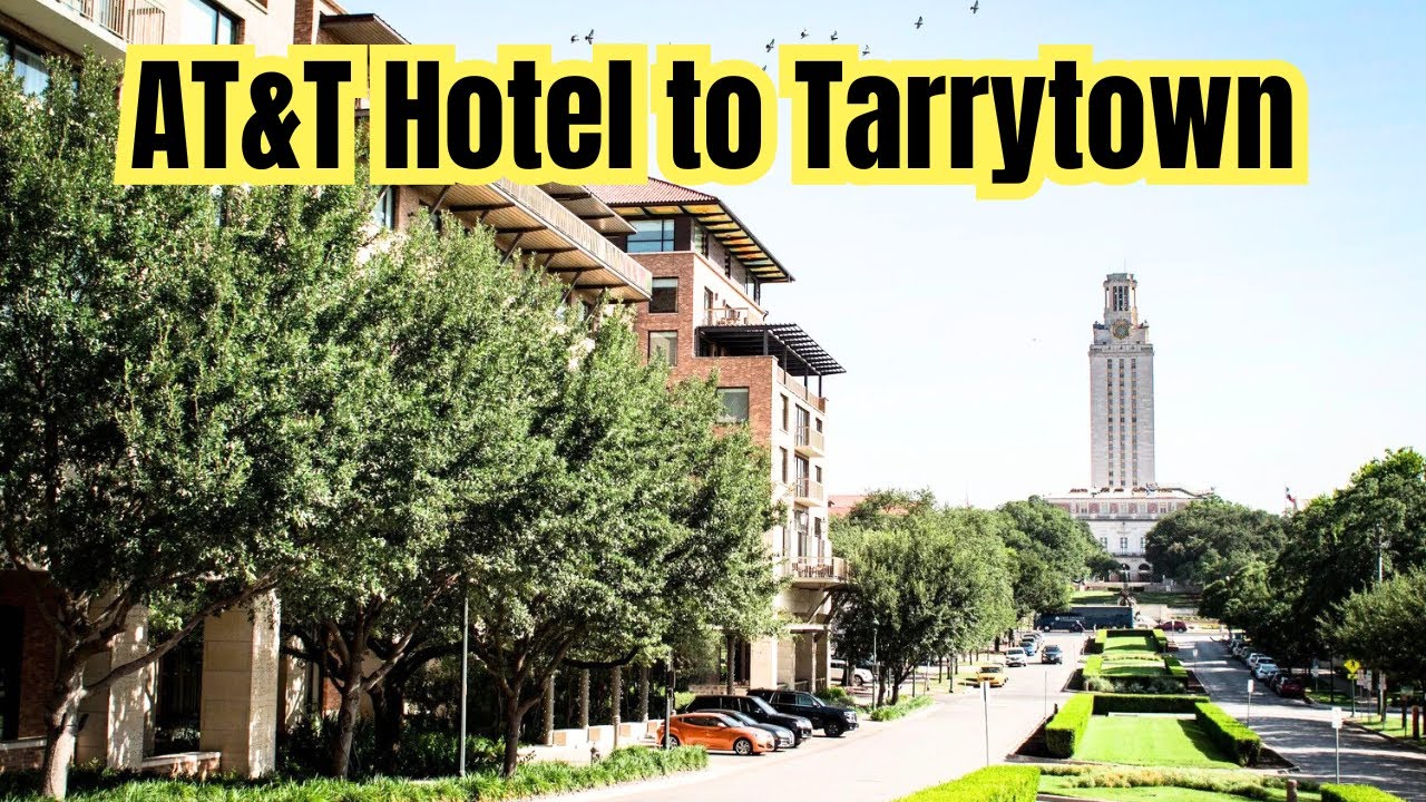 Austin Driving Time: AT&T Hotel & Conference Center to Tarrytown 4K