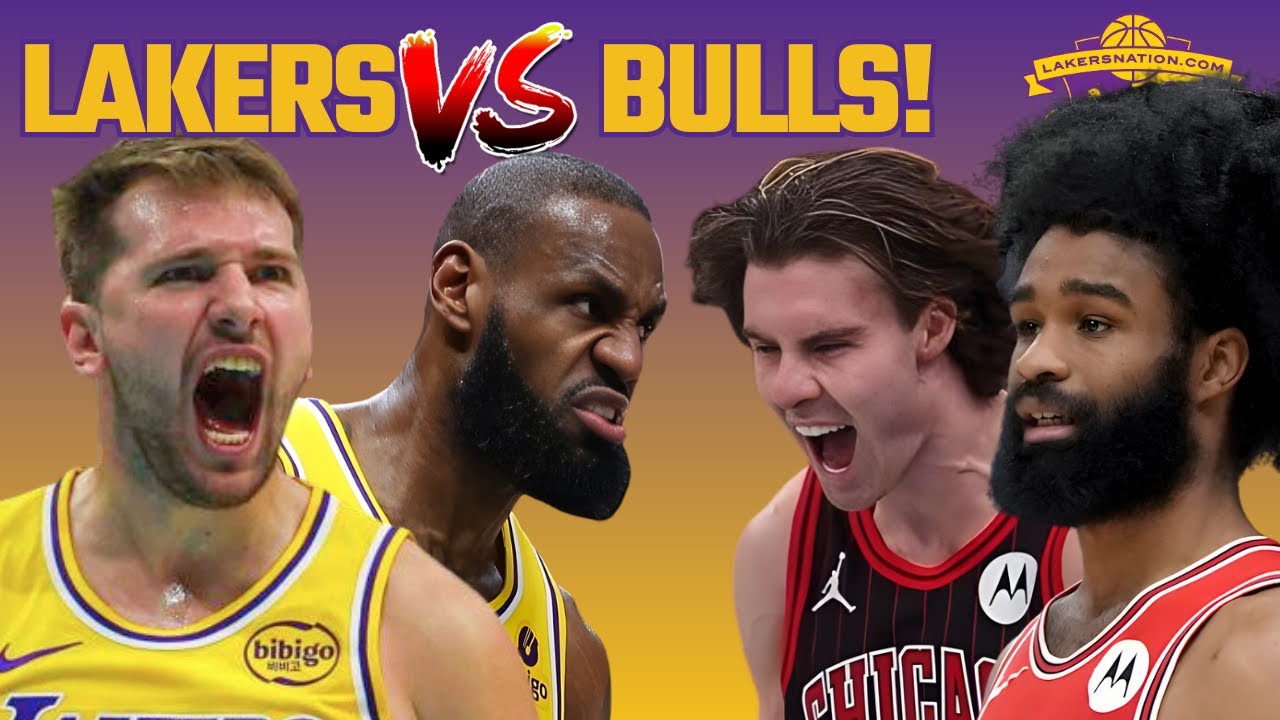 Lakers vs Bulls LIVE Play By Play & Reaction!