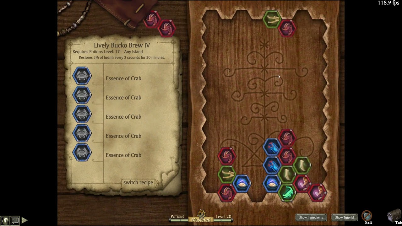 [TLOPO] Lively Bucko Brew IV Potion Brewing Strat