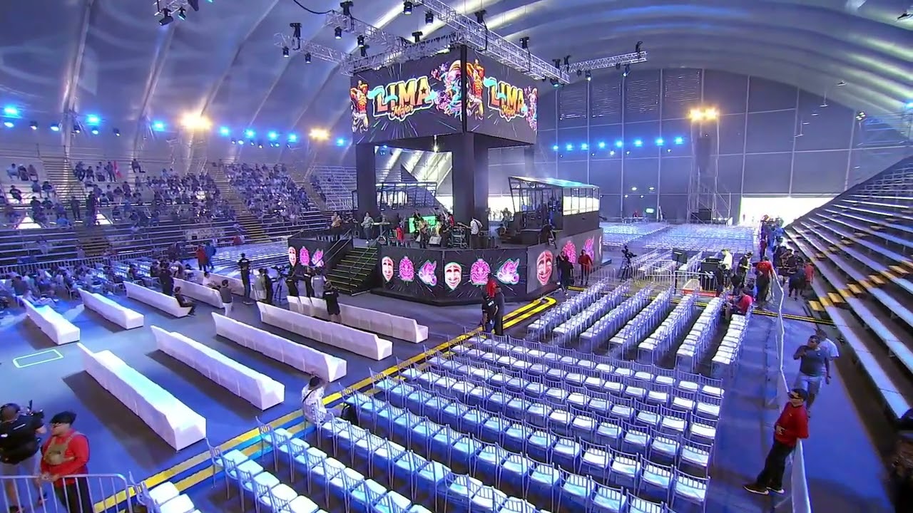 The Lima Major Opening Ceremony ends but Where is the Crowd???