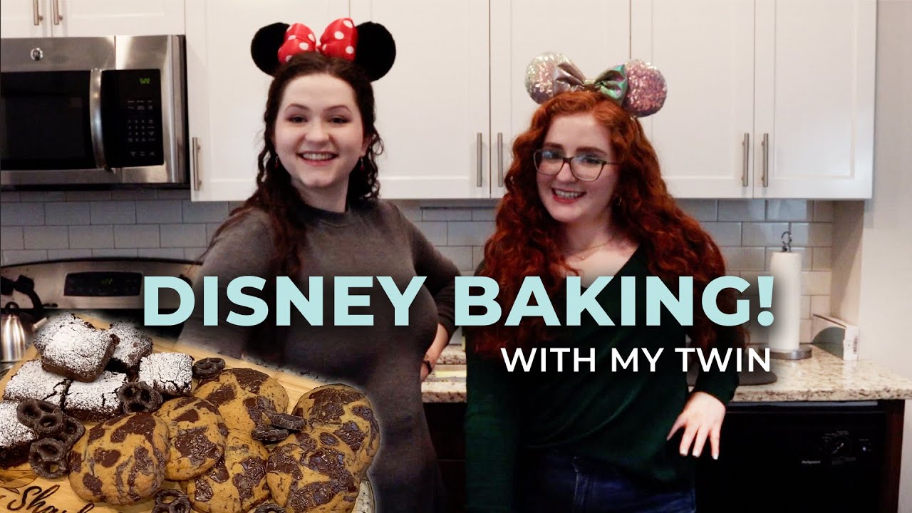 Baking Disney Treats with My Twin! | NailsByErin