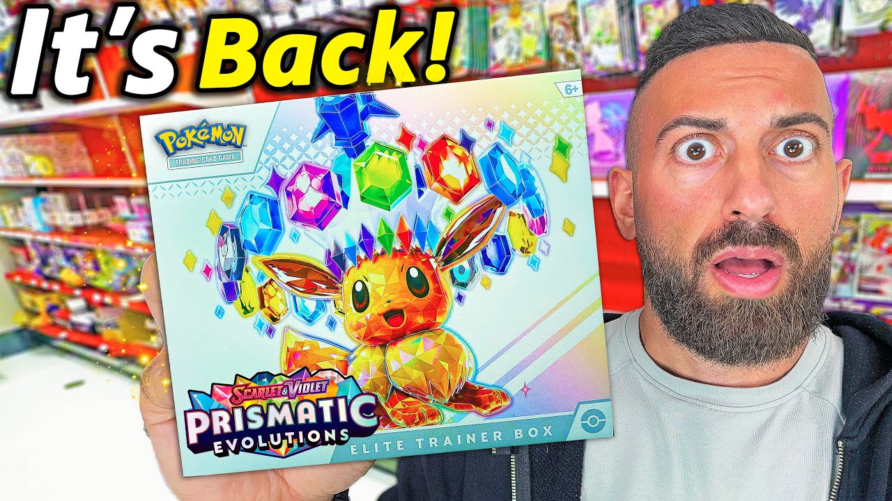 Prismatic Evolutions Back on Shelves...For About 2 Minutes