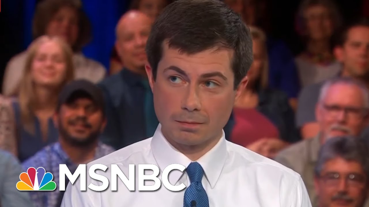 Watch Pete Buttigieg Ask A Question During Hardball College Tour In 2003 | Hardball | MSNBC