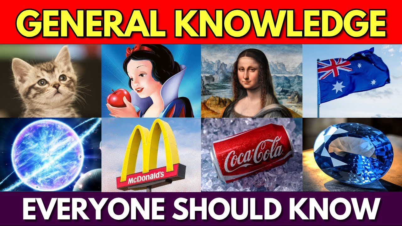 General Knowledge Trivia Quiz 🧠😵&zwj;💫 | 100 Questions Everyone Should Know &ndash; Do You?