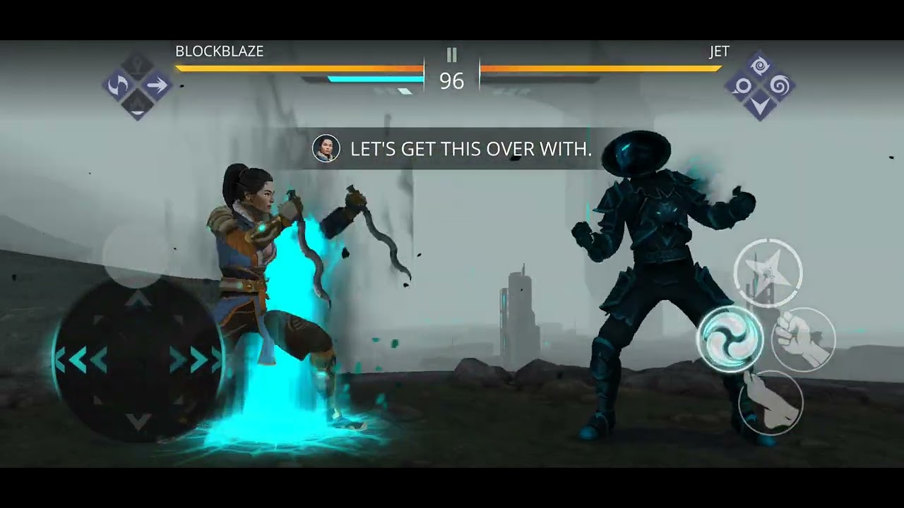 How to defeat jet in Shadow fight 3(level 19 boss fight,Difficulty: Hard)no rounds lost.
