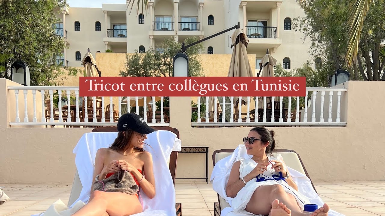 Un week-end Fil de Nuage : tricoter un maillot de bain… en maillot de bain avec Chamade #vlogtricot