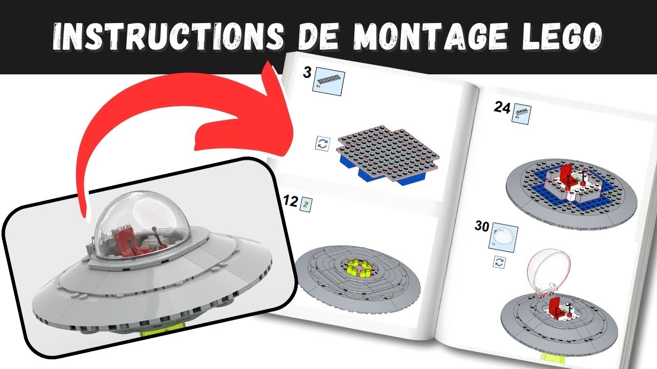 TUTORIEL: créer des instructions de montage Lego