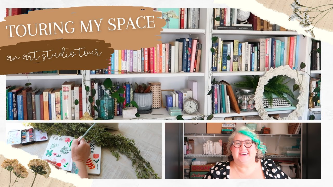Touring My Space | an art studio tour