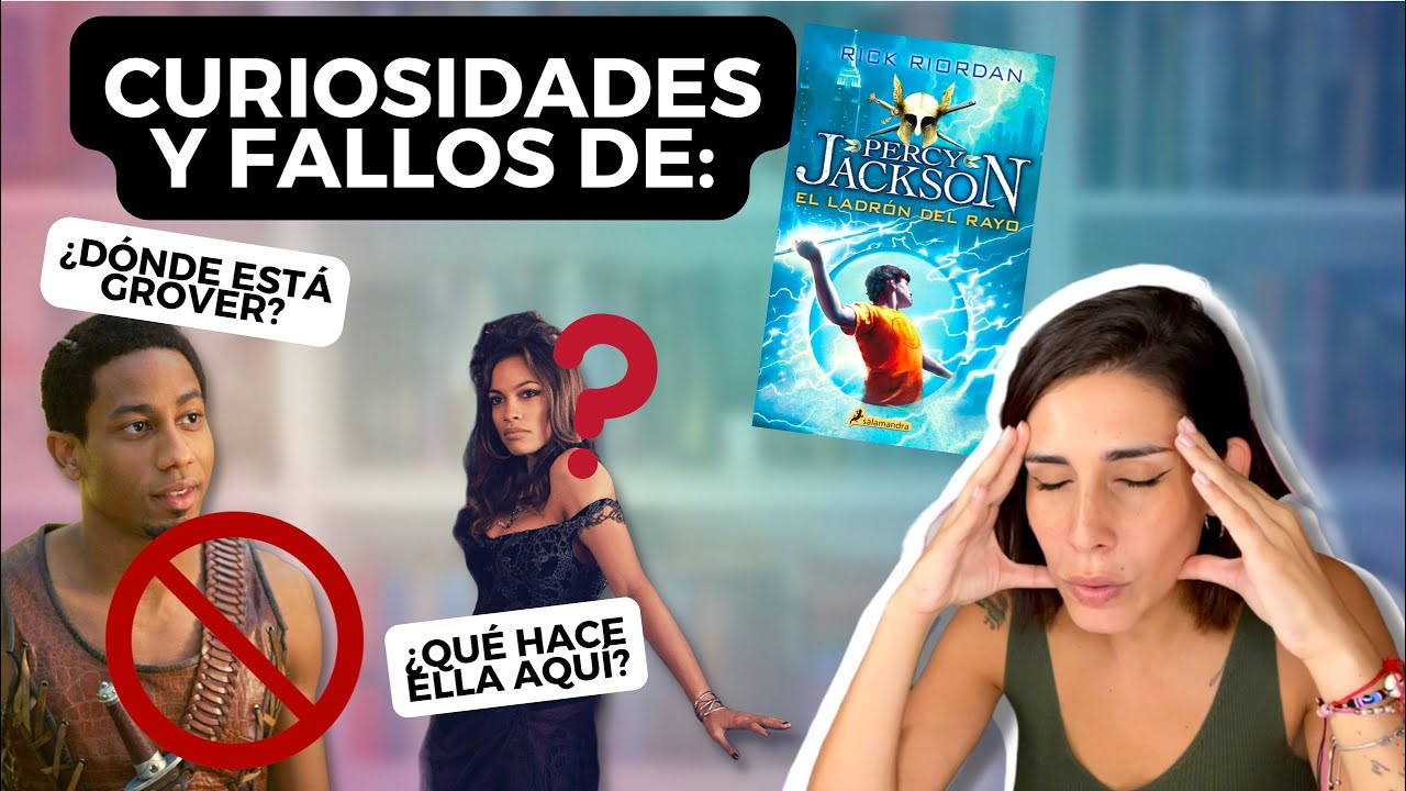 LIBRO VS PELI: PERCY JACKSON Y EL LADRÓN DEL RAYO | Mi opinión, curiosidades, fanarts...