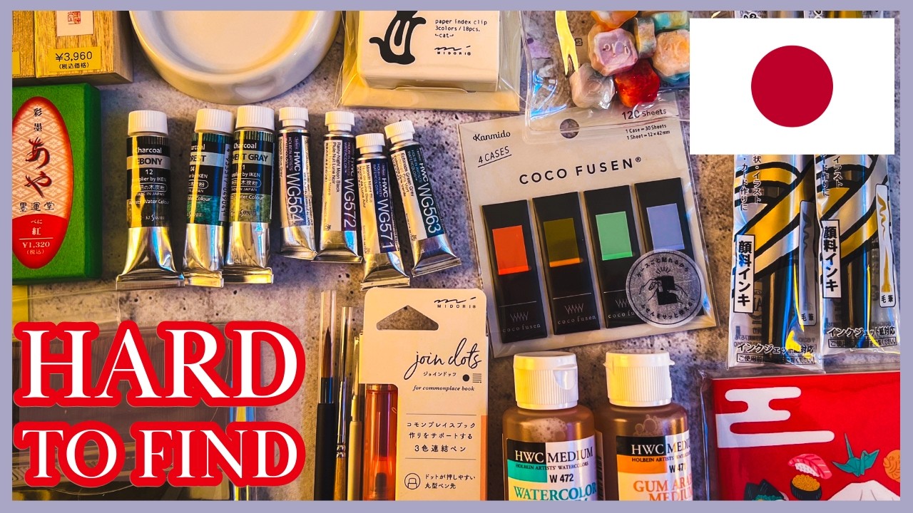 Japan Art Supply Haul: What I Actually Bought as a Portrait Artist