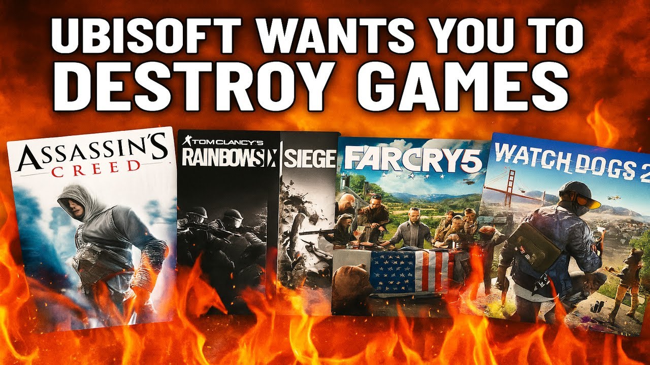 Ubisoft Wants YOU To Destroy Your Games&hellip;
