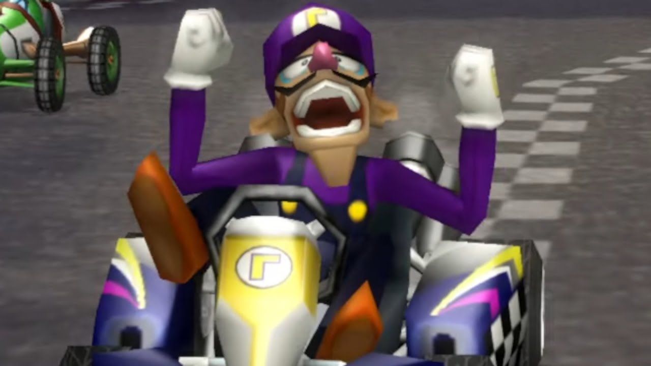 Mario Kart Wii - 50cc Lightning Cup Grand Prix (Waluigi Gameplay)