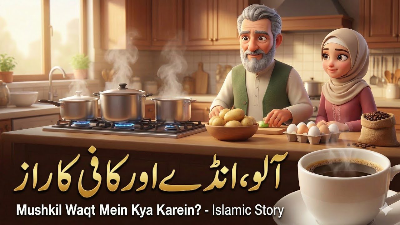 Jab Sabr Khatam Ho Jaye To Yeh Dekhein 😢 | Aloo, Anday aur Coffee Ki Kahani #kidsvideo #kidsstories