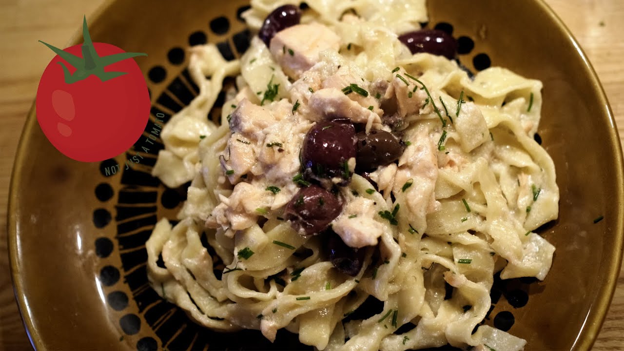 Salmon Pasta | Tagliatelle al Salmone | Salmon Tagliatelle Pasta