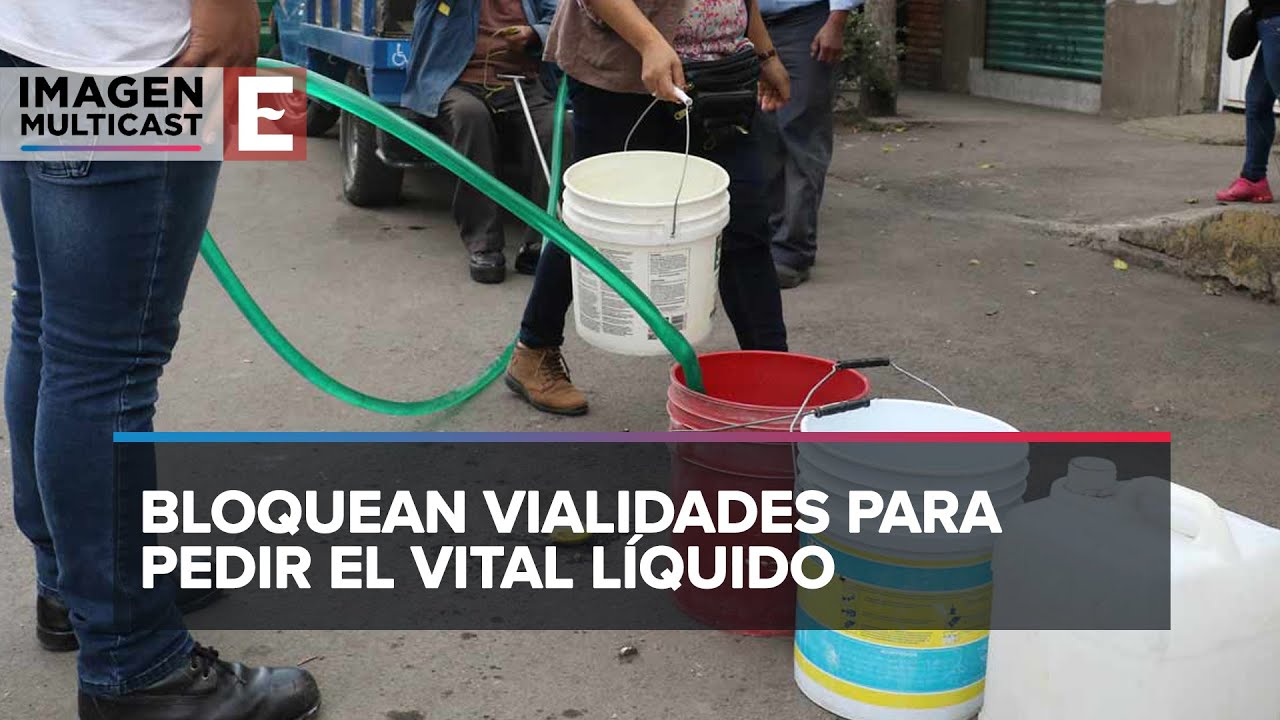 Sigue la falta de agua potable en Ecatepec, Edomex