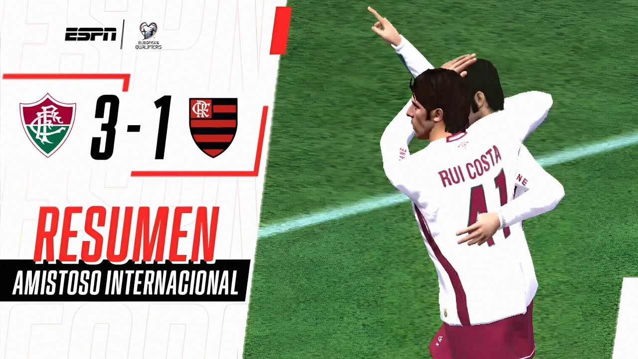 EL FLU SUPERÓ AL MENGAO Y SE QUEDÓ CON EL CLASICO BRASILEÑO | Fluminense 3-1 Flamengo | RESUMEN