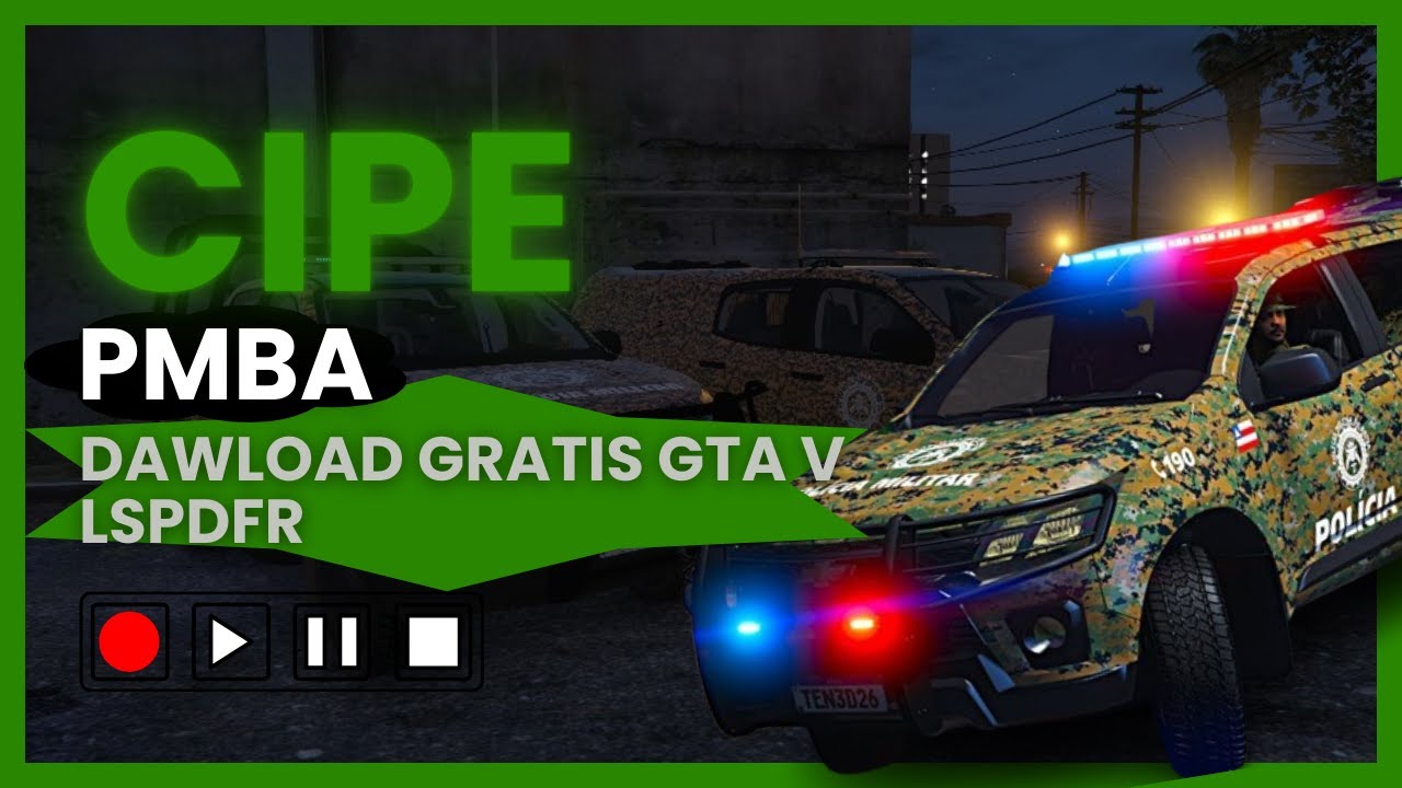 VIATURA DA CIPE PMBA CAATINGA DAWLOAD GRATIS LSPDFR