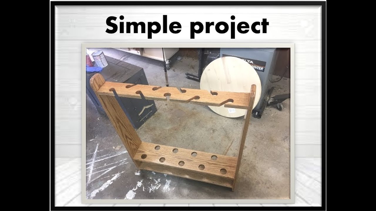 DIY: How To Create Your Own Fishing Pole Rack