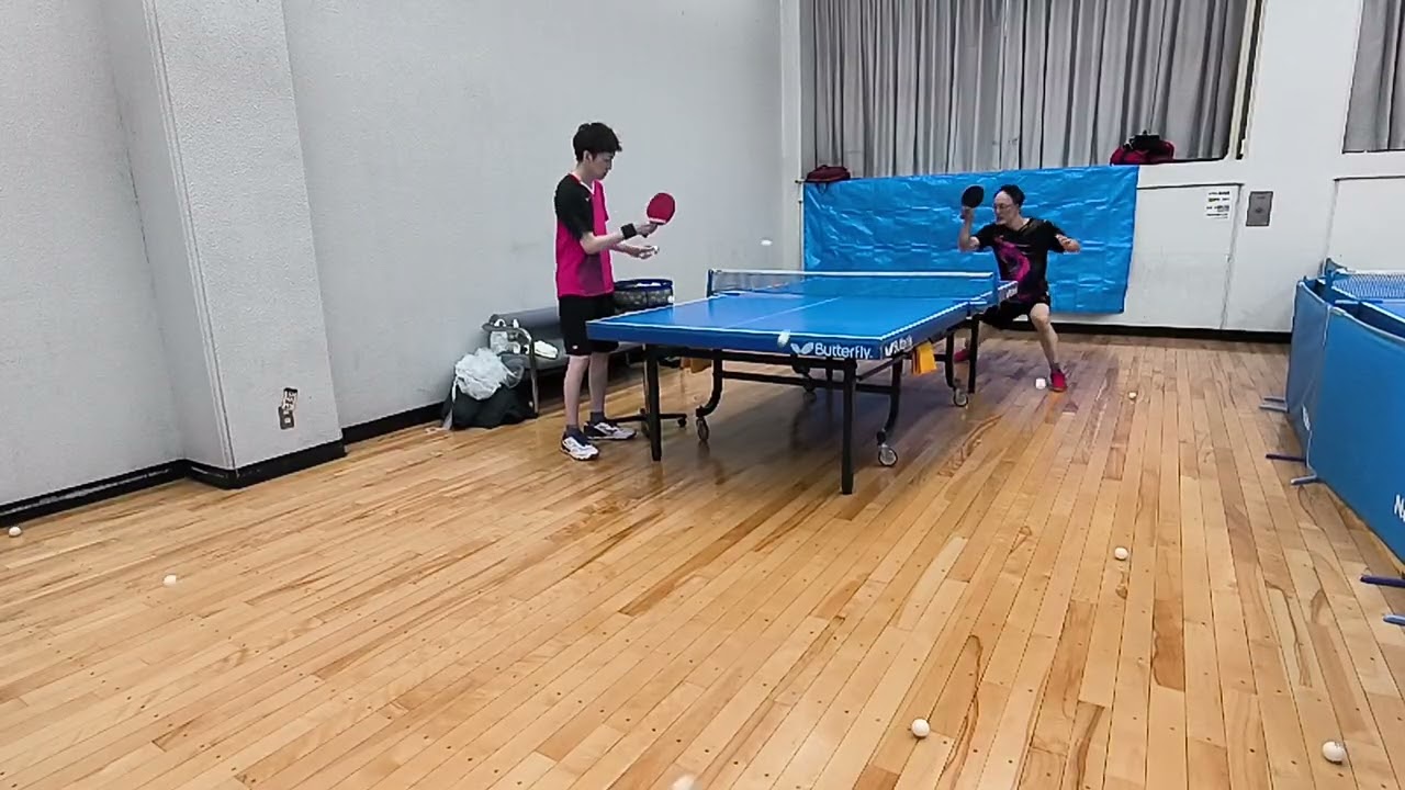 20260211-フォア多球練習2