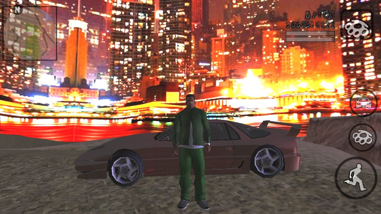 GTA SA New City Mod Android