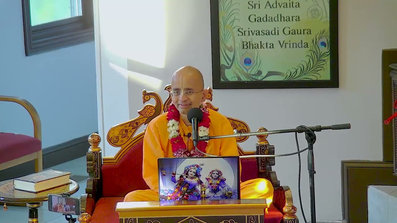 How to see Lord Krishna's reciprocation with His devotee - SB 3.25.35_Radheshyam das