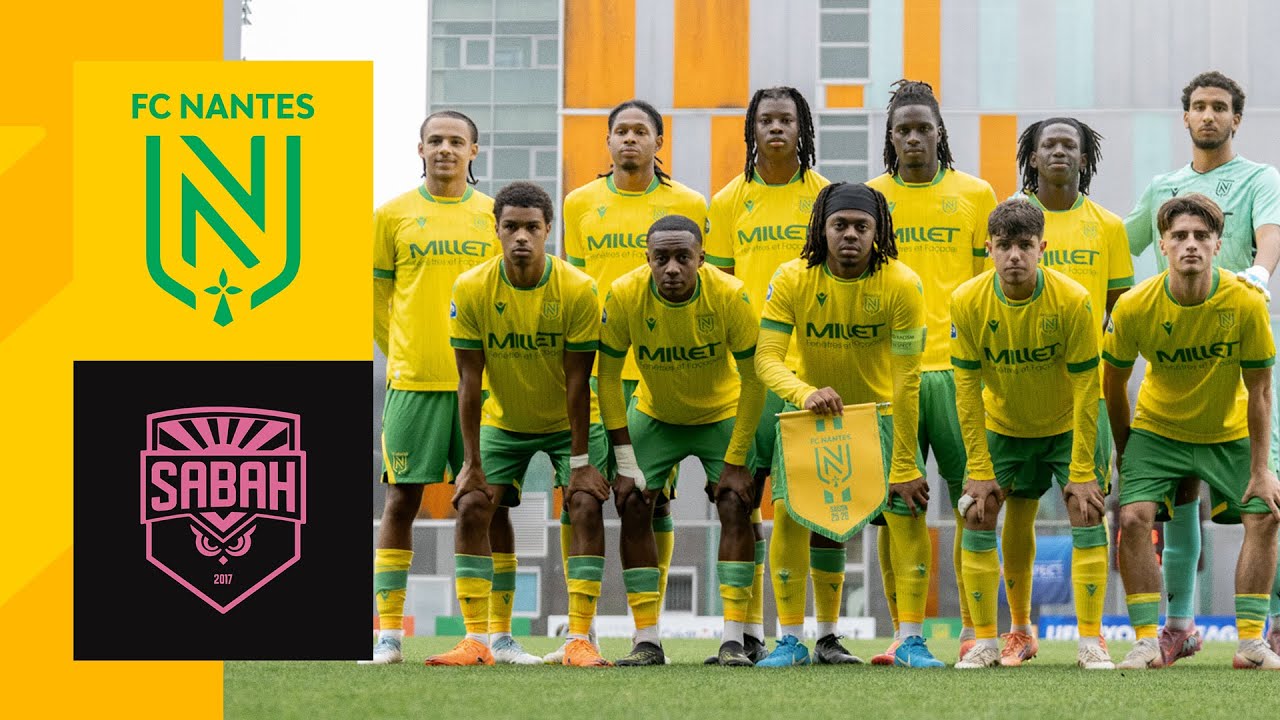 ⚽ [Youth League] Les buts de FC Nantes - Sabah FC (5-0)
