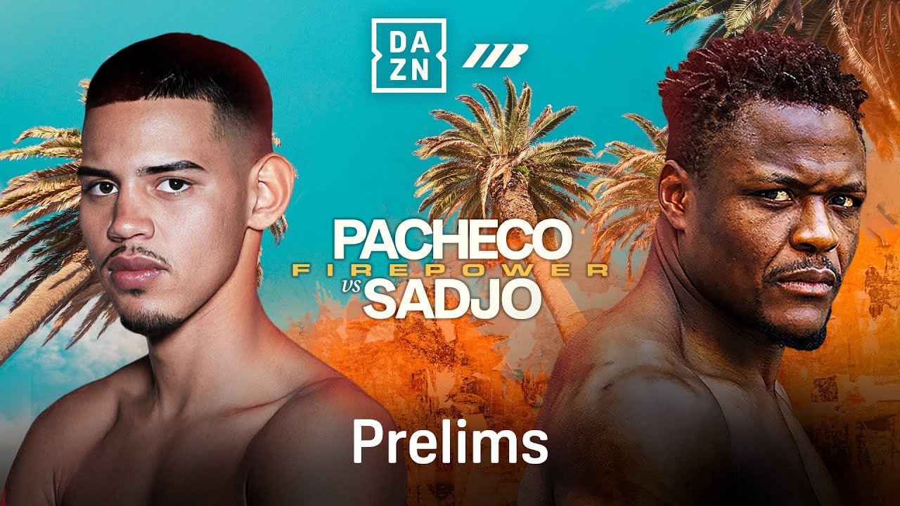 DIEGO PACHECO VS. KEVIN LELE SADJO PRELIMS LIVESTREAM