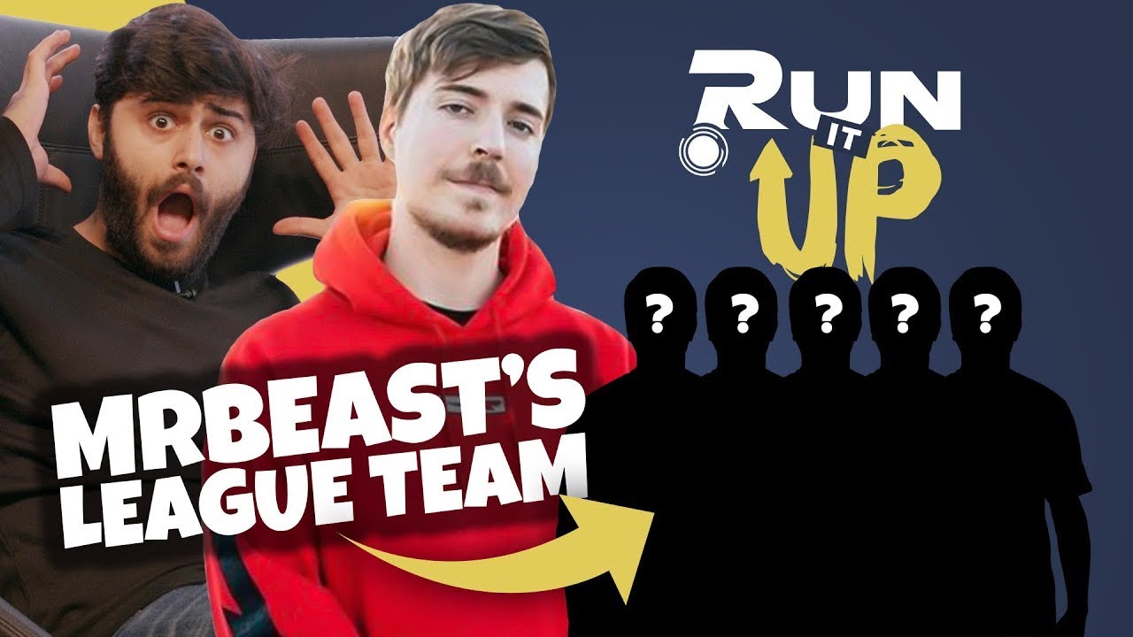 MR.BEAST LoL ROSTER LEAK! | Run It Up ft. Yassuo