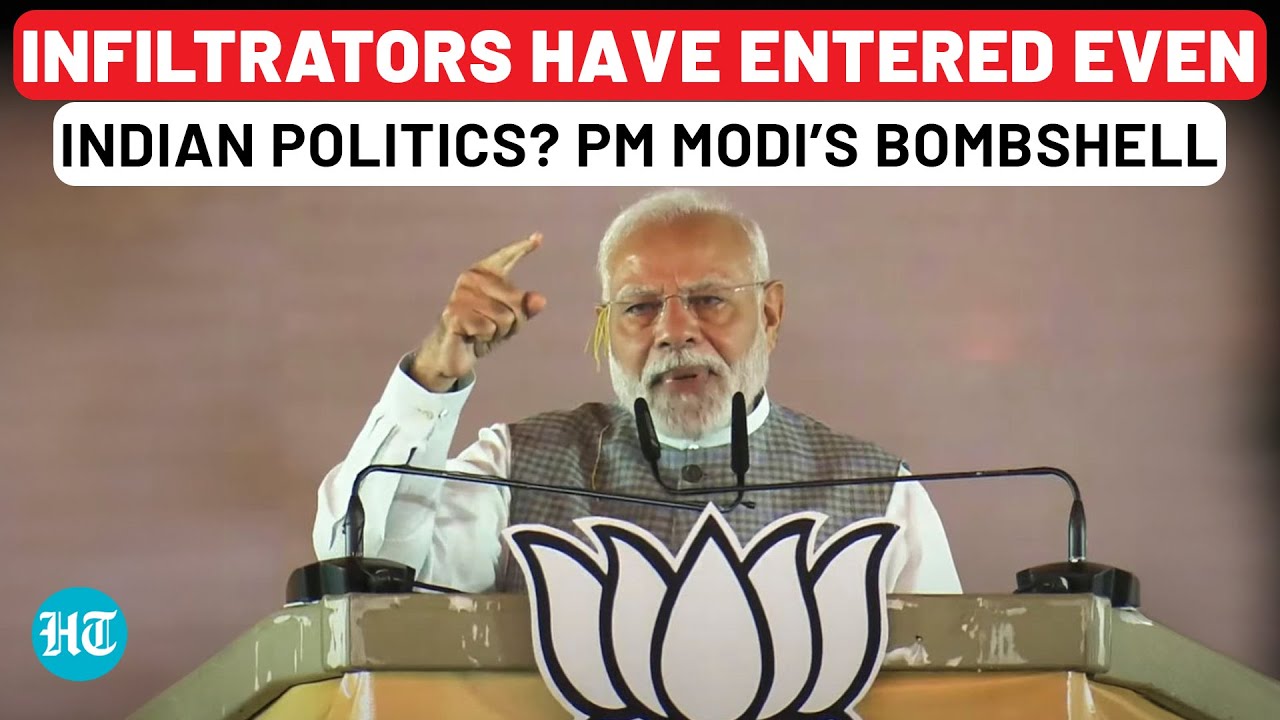 PM Modi&rsquo;s Bombshell At Jharkhand Rally, Says Bangladeshi, Rohingya Infiltrators Part Of JMM | Watch