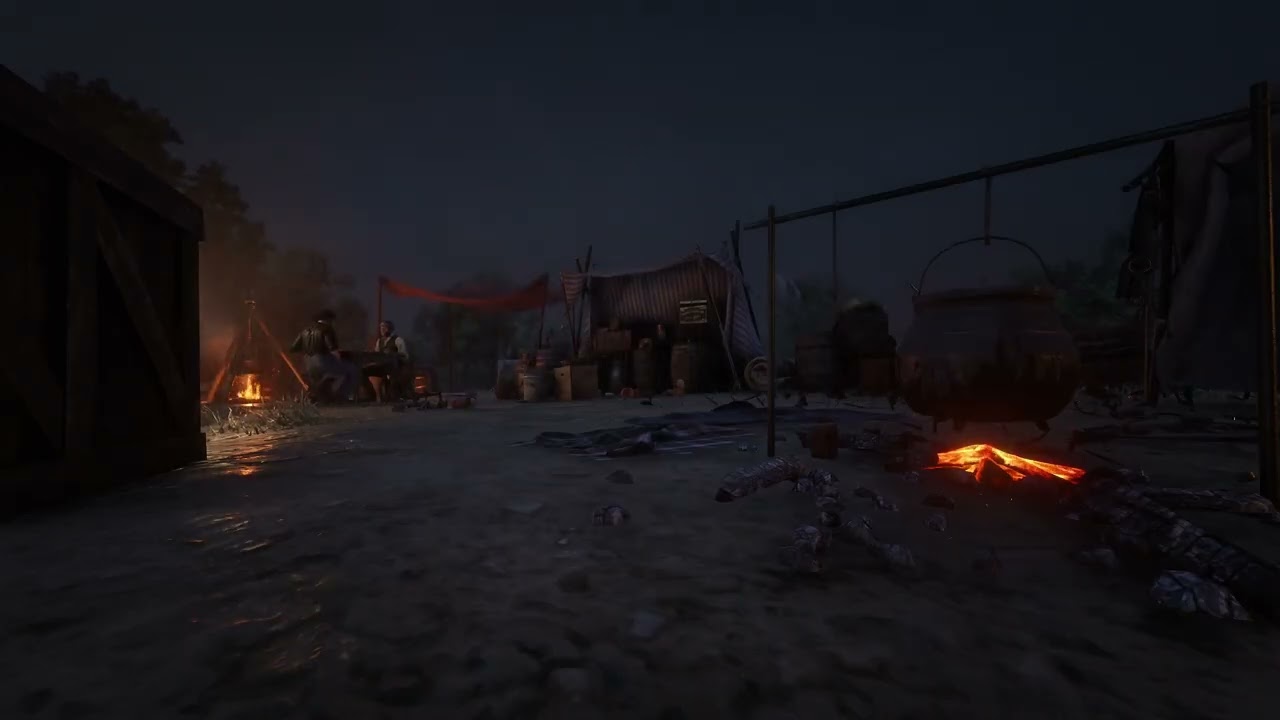 Heavy Rain & Thunder Sounds -  Wild West ASMR for Deep Seep
