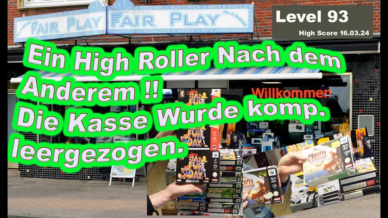 Fair Play Hamm 💕 Ein Top Titel nach dem Anderem Kasse Zu Recht Leer❤️ Retro Games & More