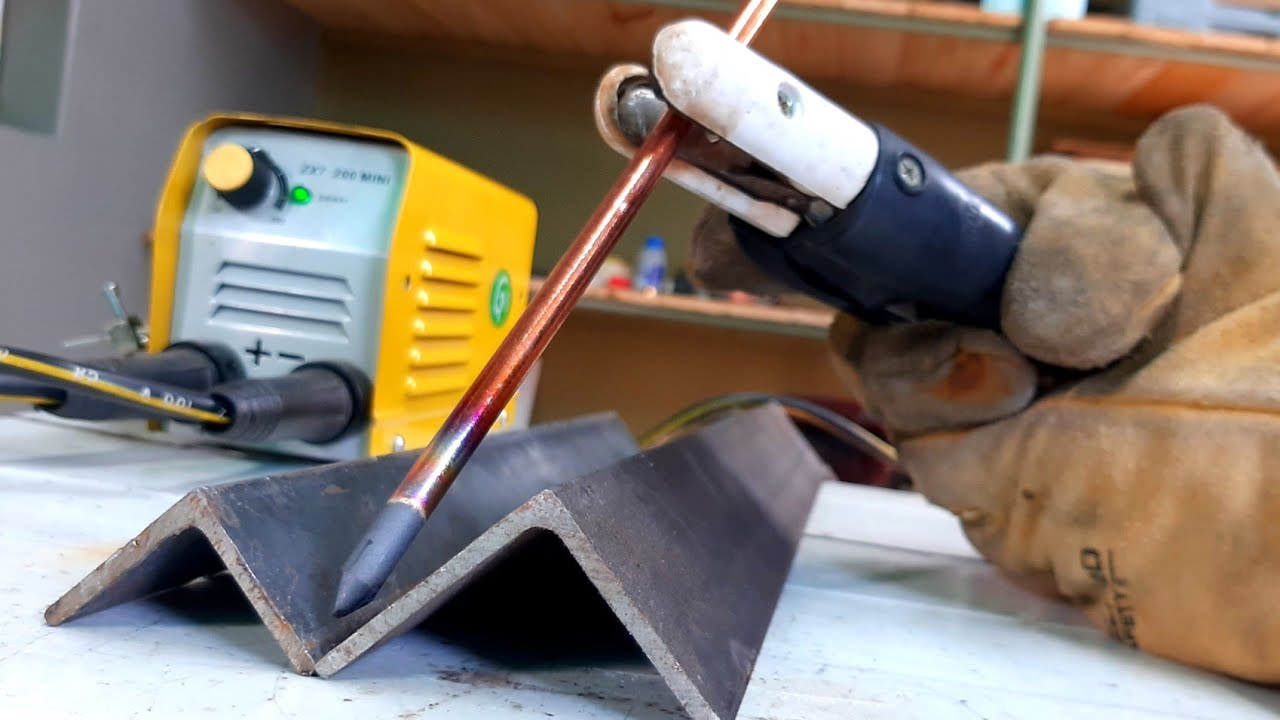 Soldar con  ELECTRODO DE CARBON o GRAFITO - ¿Realmente sirven?