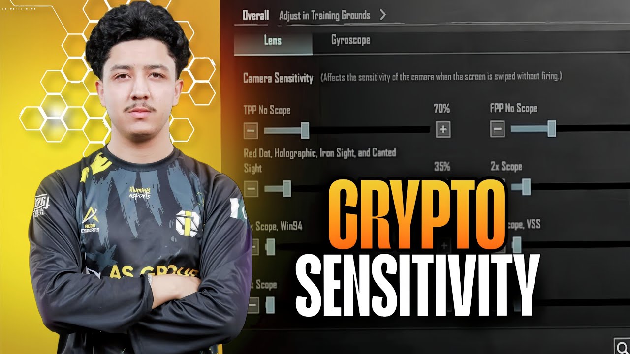 crypto sensitivity new update PUBG mobile