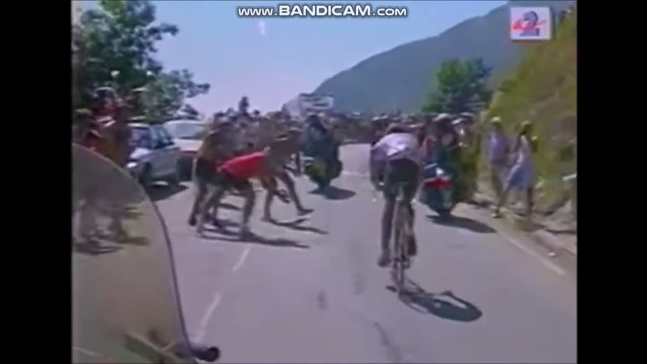 Tour de France 1989 - Etape 17 - Gert Jan Theunisse gagne à l'Alpe d'Huez