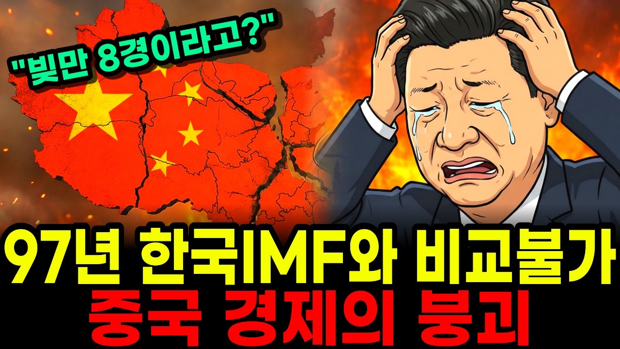 미국다음 경제대국이라는 중국이 현재는 경제붕괴 직전인 이유