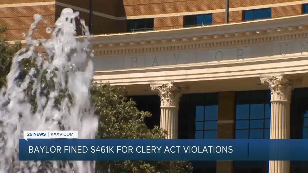 Baylor University fined $461,656 for Clery Act violations