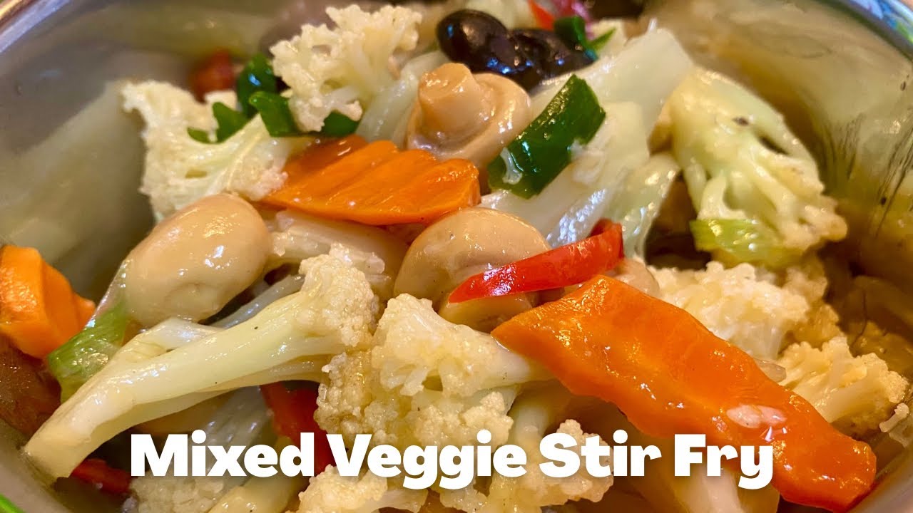 Delicious Mixed Veggie Stir Fry! (VEGAN) | Su’s Cookbook