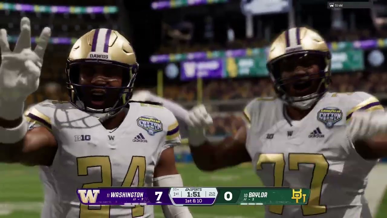 Washington vs Baylor (CFP Semifinal)