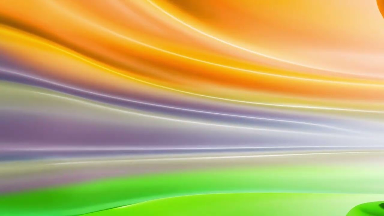 3D abstract India tricolor cloth waving animated background video , Copyright FREE video