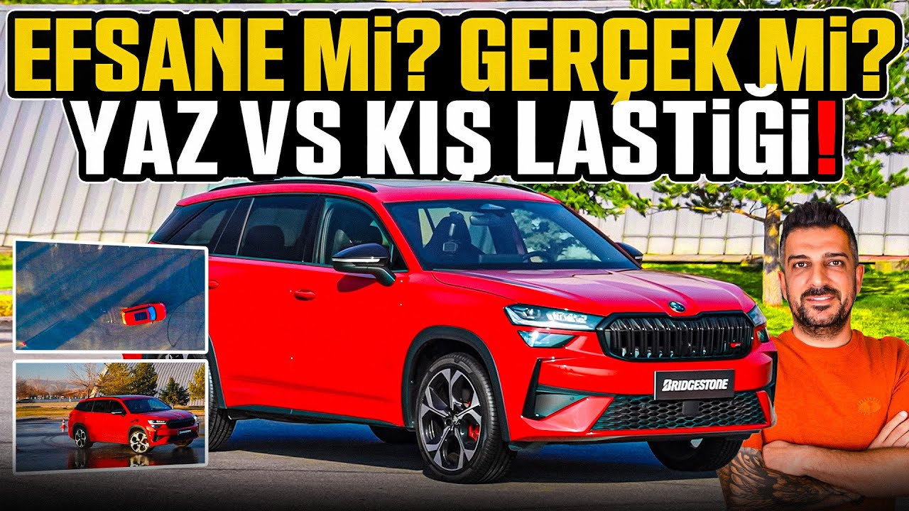 Efsane mi? Gerçek mi? | Yaz vs Kış Lastiği!