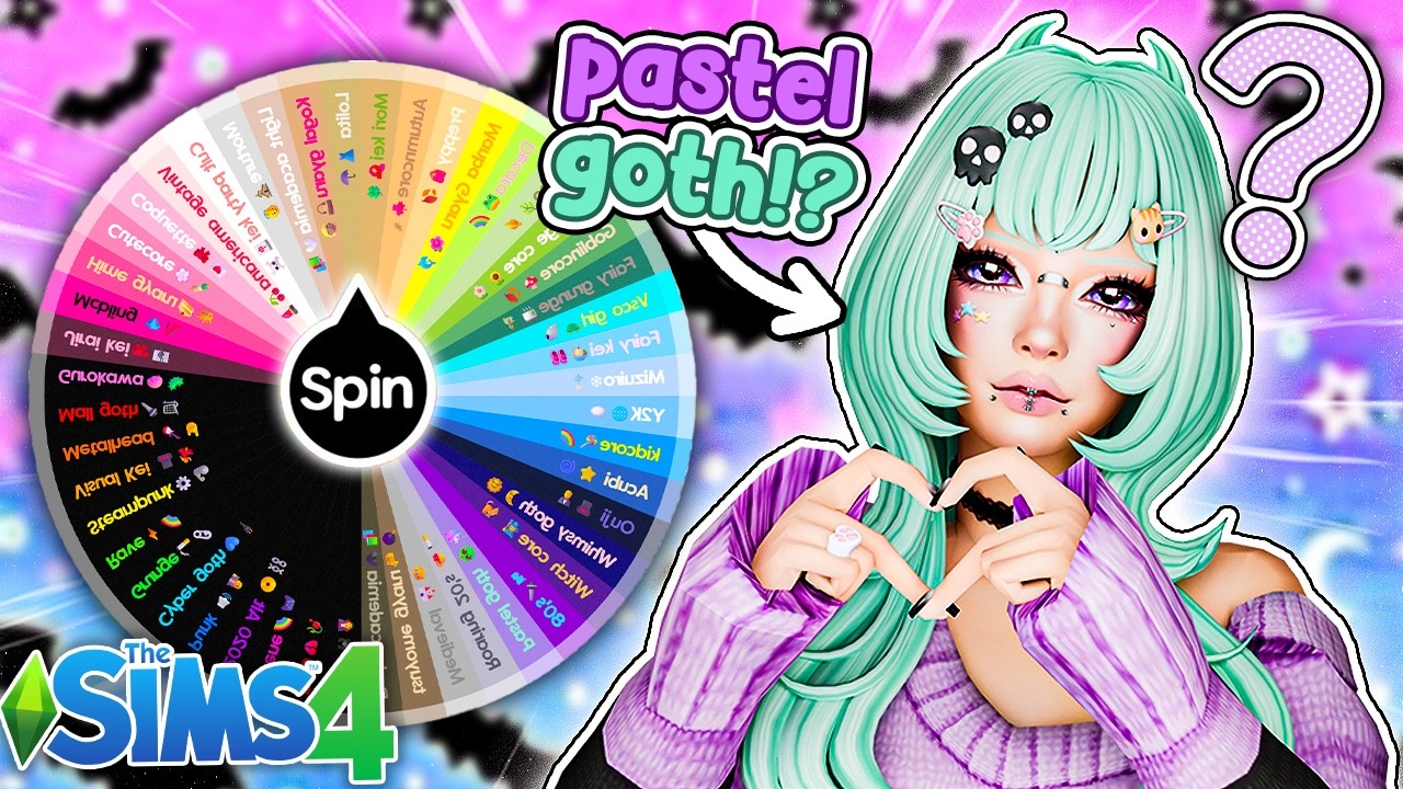 Wheel Decides What AESTHETIC My Sim Is...